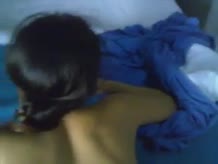 Binuka saka itinutok at biglang inulos ng mabilis!